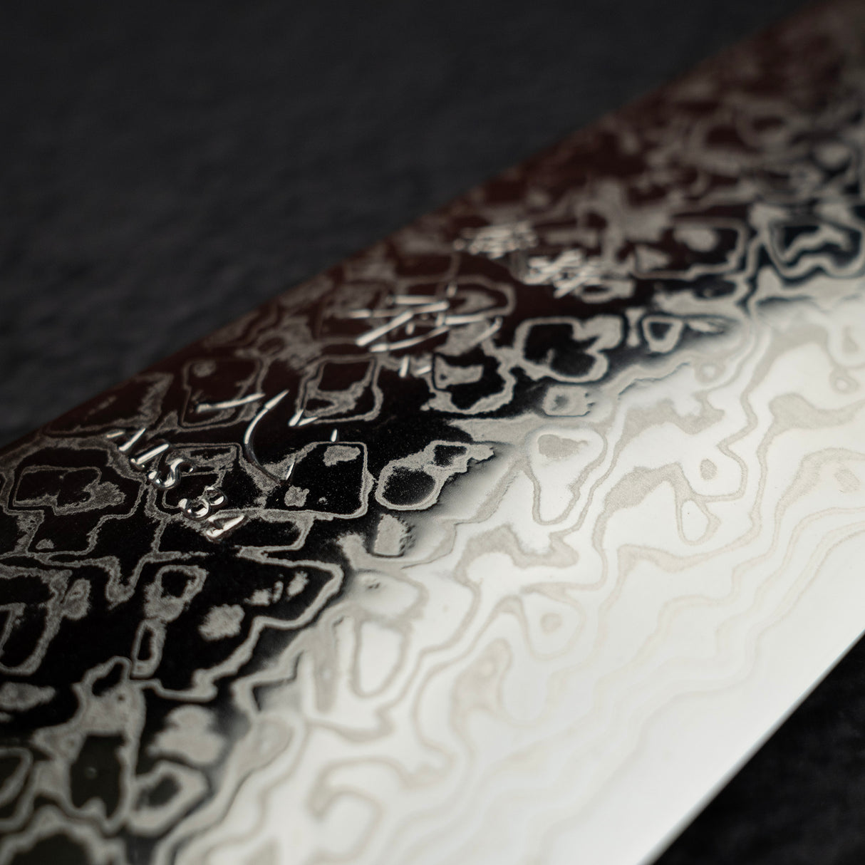Hatsukokoro Ginga ATS34 Damascus Bunka 180mm