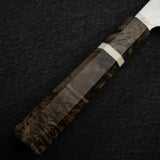 Hatsukokoro Ginga ATS34 Damascus Bunka 180mm