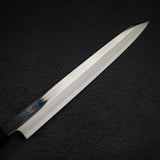 Hatsukokoro FAXR2 Powdered Steel K-tip Yanagiba 300mm Mirror Polish Ebony