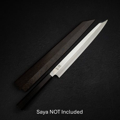 하츠코코로 FAXR2 분말강 K팁 야나기바(사시미칼) 300mm 경면 에보니 핸들