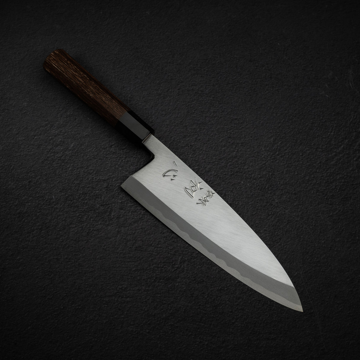 하츠코코로 x 묘진 시라사기 백2강 데바(생선손질칼) 210mm