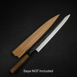 하츠코코로 x 묘진 시라사기 청2강 쿠로우치 야나기바(사시미칼) 300mm