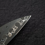 니가라 안몬 SG2 레인드롭 다마스커스 페티 120mm 자작나무 핸들