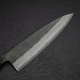 Hatsukokoro Kumokage Blue 2 Kurouchi Damascus Gyuto 210mm Black Chacate Handle