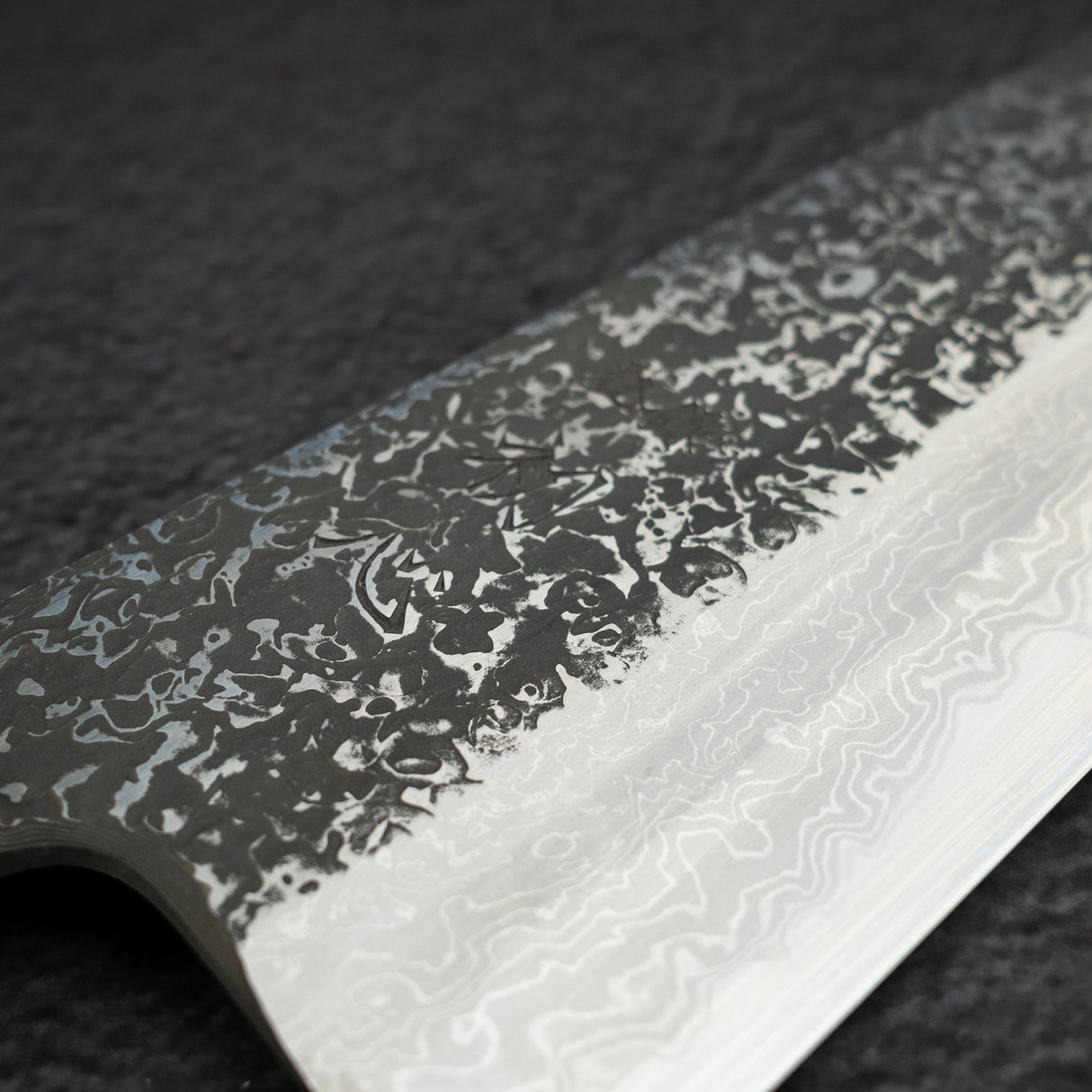 마스다 요시히데 청1강 쿠로조메 다마스커스 규토(셰프나이프) 240mm