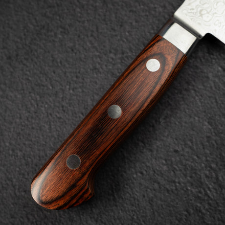 츠네히사 ZA-18 다마스커스 스지히키 240mm 브라운 웨스턴핸들
