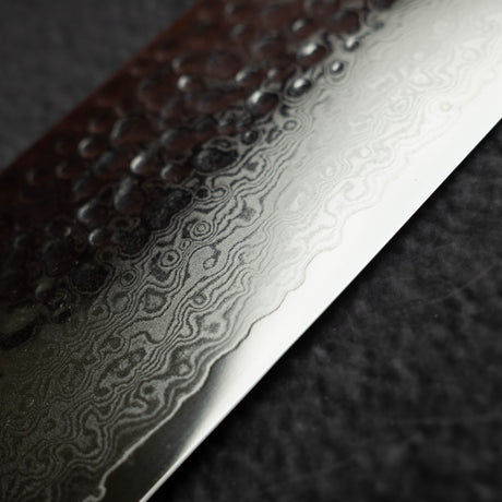 K&S VG10 Tsuchime Damascus Nakiri 180mm