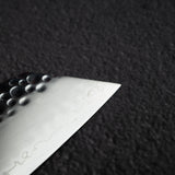 Hatsukokoro Hayabusa VG10 Tsuchime Sanmai Bunka 150mm Ebony