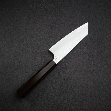 Hatsukokoro Hayabusa VG10 Tsuchime Sanmai Bunka 150mm Ebony
