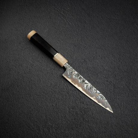 마나카 키스케 x 신궈 ATS34 페티 츠치메 경면 카스미 150mm 칼집 포함