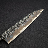 마나카 키스케 x 신궈 ATS34 페티 츠치메 경면 카스미 150mm 칼집 포함