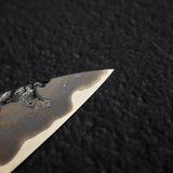 마나카 키스케 x 신궈 ATS34 페티 츠치메 경면 카스미 150mm 칼집 포함