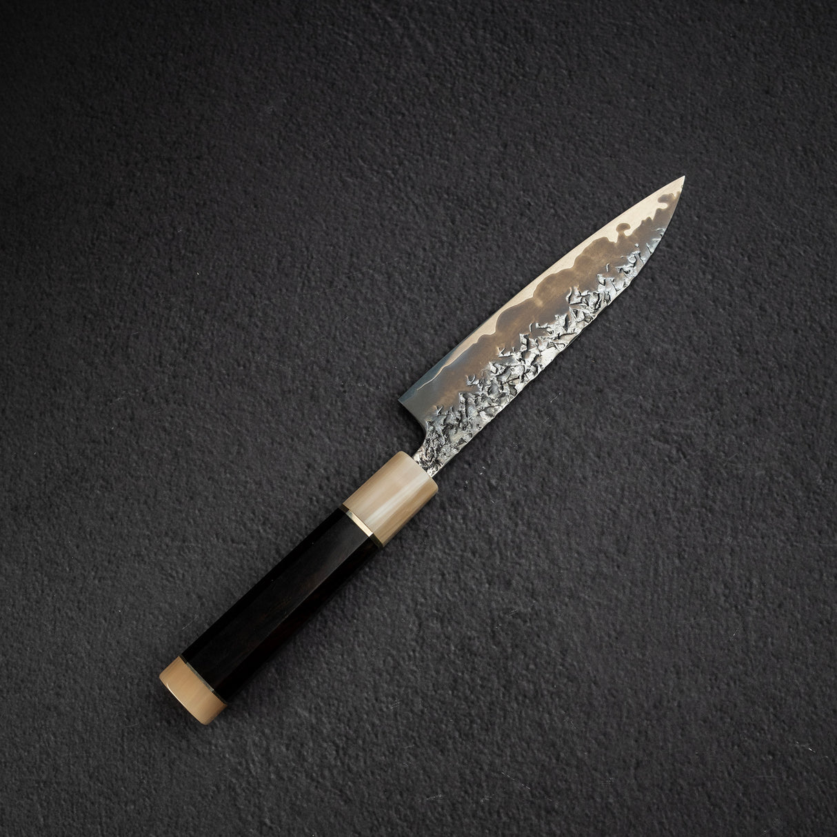마나카 키스케 x 신궈 ATS34 페티 츠치메 경면 카스미 150mm 칼집 포함