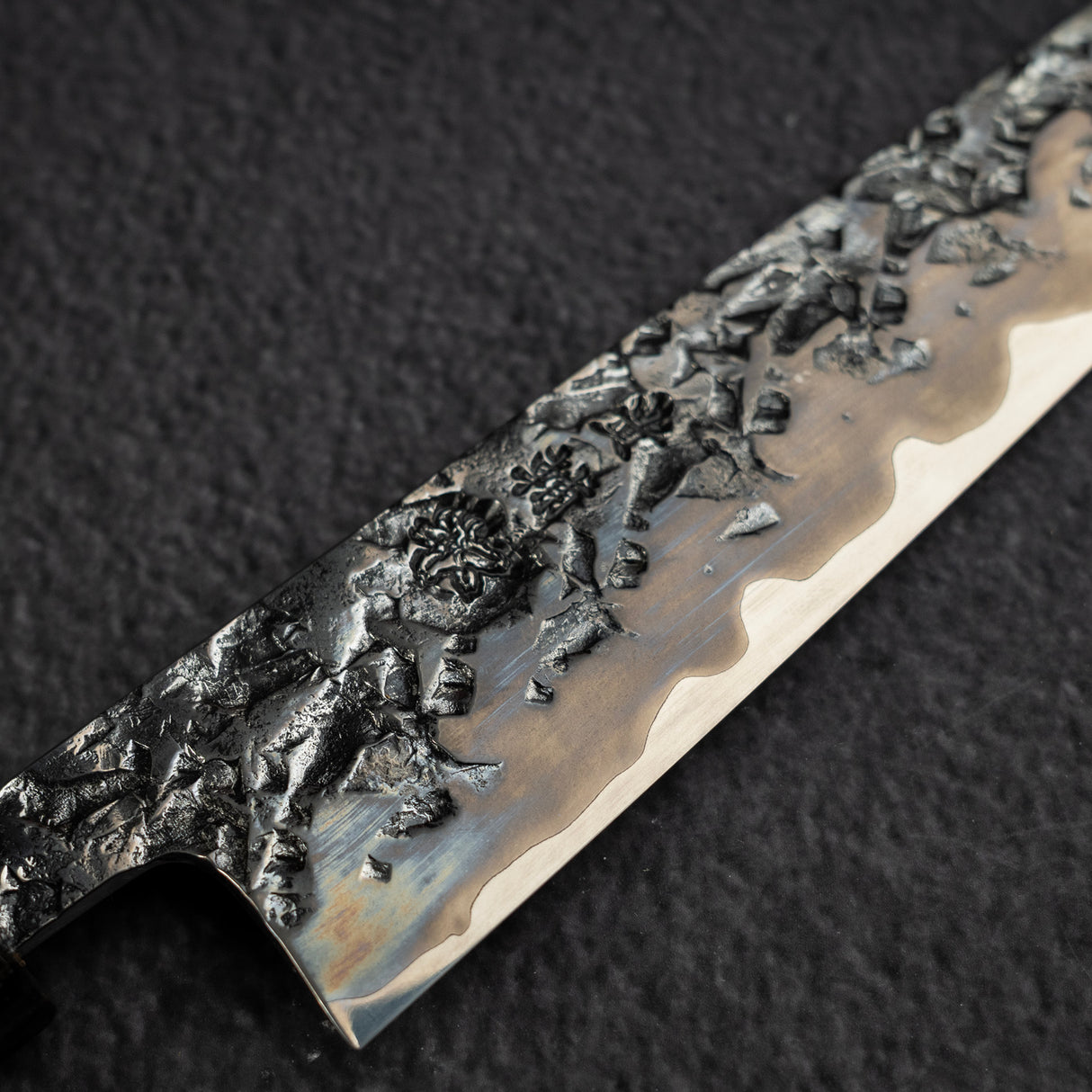 키스케 x 싱궈 ATS34 츠치메 경면 카스미 페티 180mm 칼가드 포함