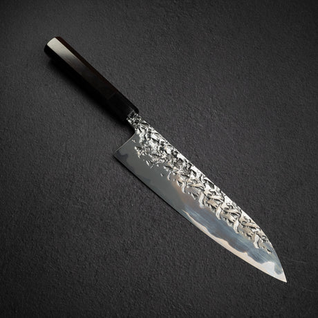 키스케 x 싱궈 ATS34 츠치메 경면 카스미 규토(셰프나이프) 240mm 칼가드 포함