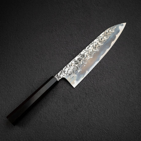 키스케 x 싱궈 ATS34 츠치메 경면 카스미 규토(셰프나이프) 240mm 칼가드 포함