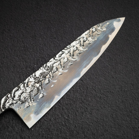키스케 x 싱궈 ATS34 츠치메 경면 카스미 규토(셰프나이프) 240mm 칼가드 포함
