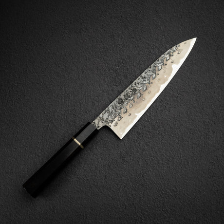 키스케 x 싱궈 ATS34 츠치메 경면 카스미 규토(셰프나이프) 210mm 칼가드 포함