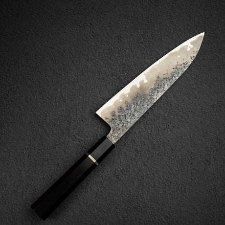 키스케 x 싱궈 ATS34 츠치메 경면 카스미 규토(셰프나이프) 210mm 칼가드 포함