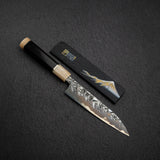 마나카 키스케 x 신궈 ATS34 페티 츠치메 경면 카스미 150mm 칼집 포함