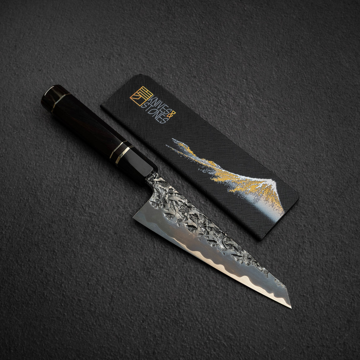 키스케 x 싱궈 ATS34 츠치메 경면 카스미 호네스키 150mm 칼가드 포함