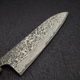 사지 타케시 SG2 블랙 다마스커스 산토쿠(다용도칼) 180mm 아이언우드 핸들 웬지 사야 포함