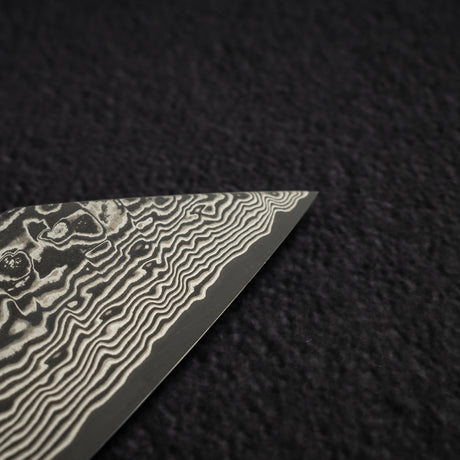 Takeshi Saji SG2 Black Damascus Bunka 180mm, Guard Included