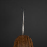 Nigara Aogami (Blue) Super Gyuto 210mm Tsuchime Black Chacate