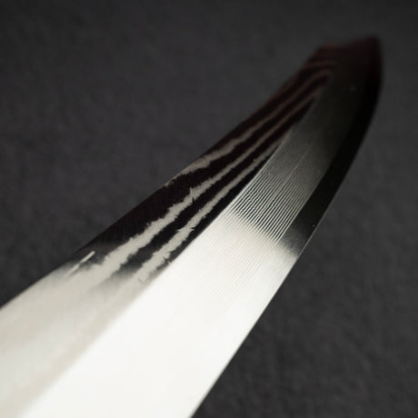 하츠코코로 x 시미즈 은삼강 다마스커스 K팁 오오조리 야나기바(사시미칼) 330mm