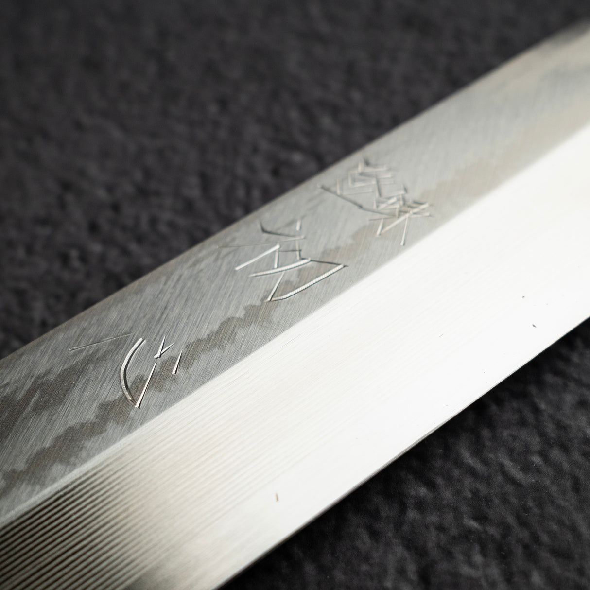 하츠코코로 x 시미즈 은삼강 다마스커스 K팁 오오조리 야나기바(사시미칼) 330mm