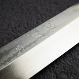 하츠코코로 x 시미즈 은삼강 다마스커스 K팁 오오조리 야나기바(사시미칼) 330mm