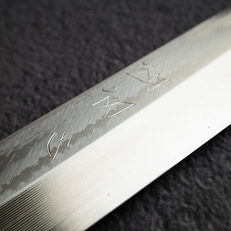 하츠코코로 x 시미즈 은삼강 다마스커스 K팁 오오조리 야나기바(사시미칼) 330mm