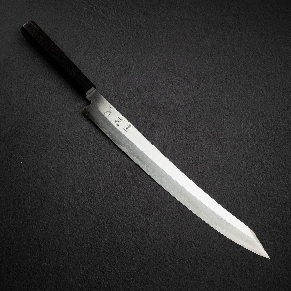 하츠코코로 x 시미즈 은삼강 K팁 오오조리 야나기바(사시미칼) 330mm