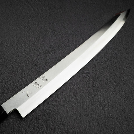 하츠코코로 x 시미즈 은삼강 K팁 오오조리 야나기바(사시미칼) 330mm