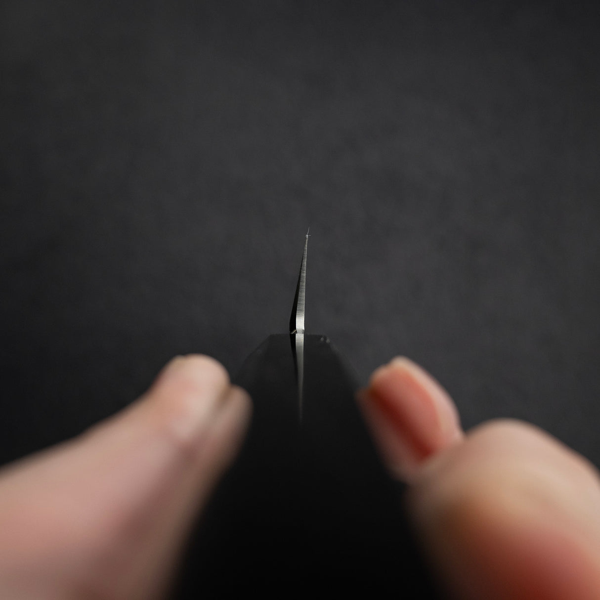 하츠코코로 x 시미즈 은삼강 K팁 오오조리 야나기바(사시미칼) 330mm