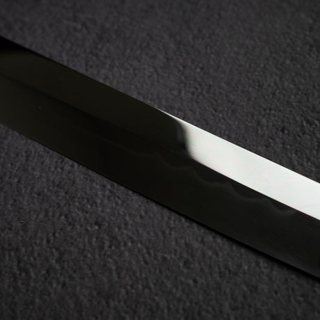 Exotic: Yoshikazu Ikeda White #1 Mizu-Honyaki Sakimaru Takohiki 330mm Fujisan Hamon
