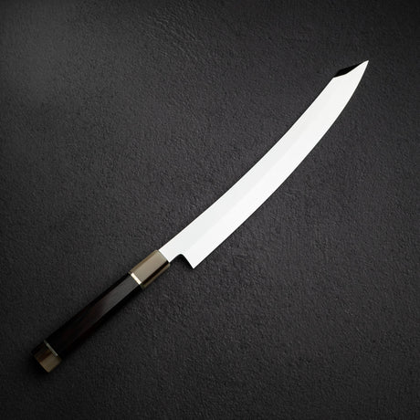 야마와키 요시노부 은삼강 K팁 야나기바(사시미칼) 330mm 경면