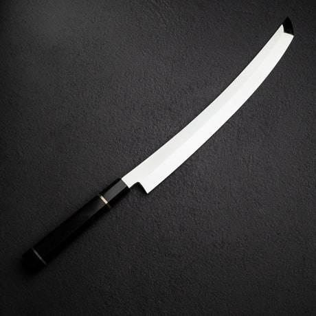 야마와키 요시노부 은삼강 사키마루 야나기바(사시미칼) 360mm 경면