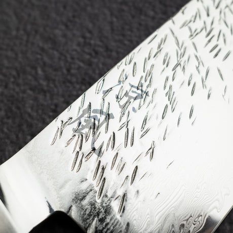 Ono Suzukaze SG2 Tsuchime Damascus Santoku 180mm