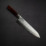 오노 스즈카제 SG2 다마스커스 규토(셰프나이프) 210mm 츠치메 웨스턴핸들
