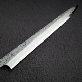 Hatsukokoro x Yoshihiro Yauji Blue 2 Damascus Yanagiba 330mm Old Stock