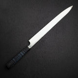 Hatsukokoro x Yoshihiro Yauji Blue 2 Damascus Yanagiba 330mm Old Stock