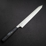 Hatsukokoro x Yoshihiro Yauji Blue 2 Damascus K-tip Yanagiba 330mm Old Stock
