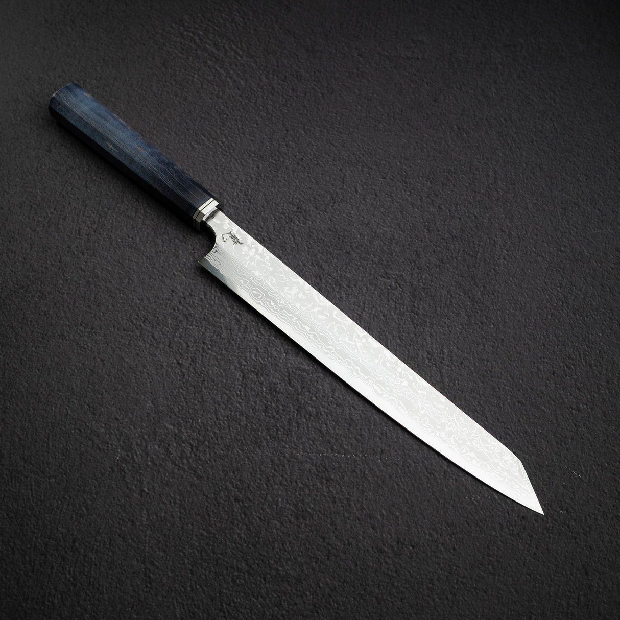 하츠코코로 x 요시히로 야우지 청2강 다마스커스 K팁 야나기바(사시미칼) 270mm