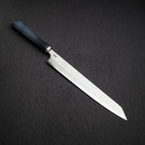 하츠코코로 x 요시히로 야우지 청2강 다마스커스 K팁 야나기바(사시미칼) 270mm