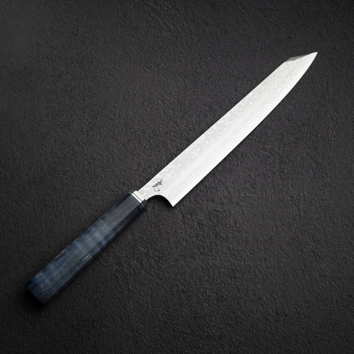 하츠코코로 x 요시히로 야우지 청2강 다마스커스 K팁 야나기바(사시미칼) 270mm