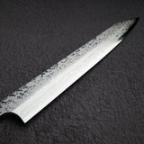 하츠코코로 x 요시히로 야우지 청2강 다마스커스 K팁 야나기바(사시미칼) 270mm