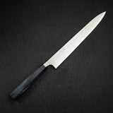Hatsukokoro x Yoshihiro Yauji Blue 2 Damascus Yanagiba 300mm