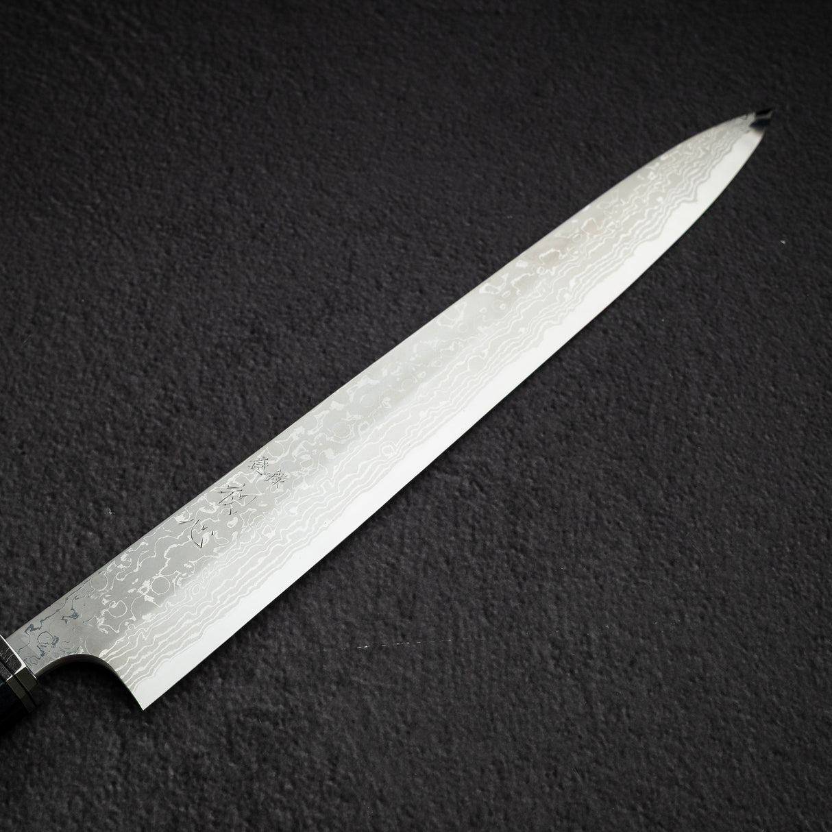 Hatsukokoro x Yoshihiro Yauji Blue 2 Damascus Yanagiba 300mm