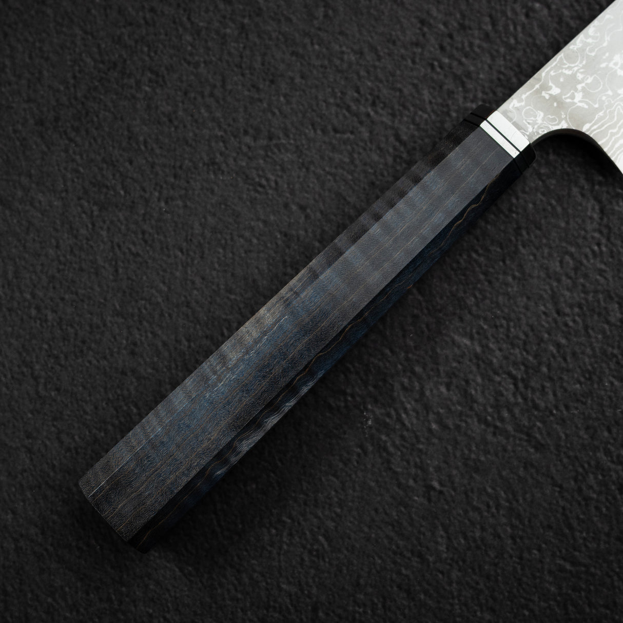 Hatsukokoro x Yoshihiro Yauji Blue 2 Damascus Yanagiba 300mm